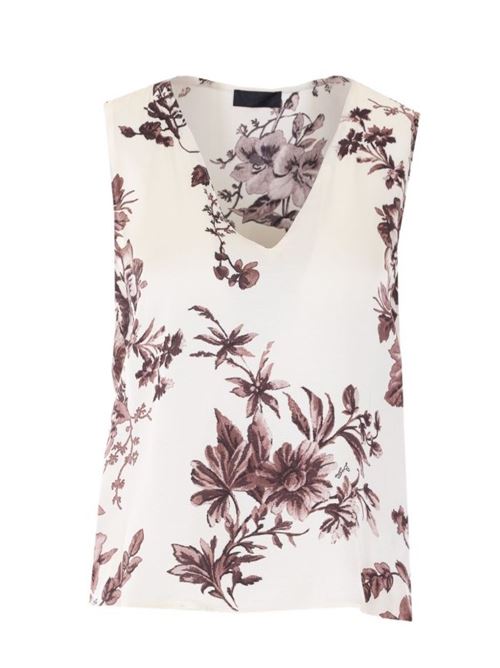 Liu Jo printed satin top Liu Jo | CA6384TS061.P9654